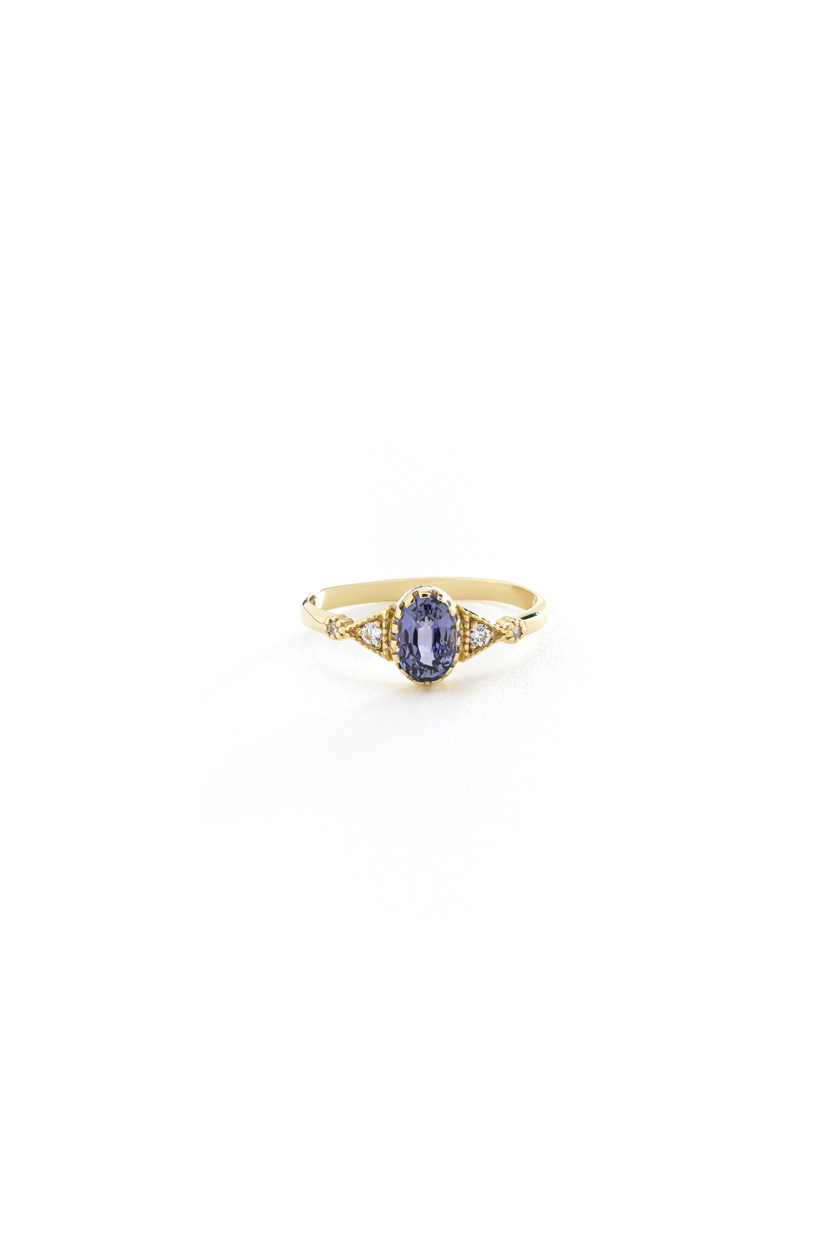 14k Gold Majestic Tanzanite Ring