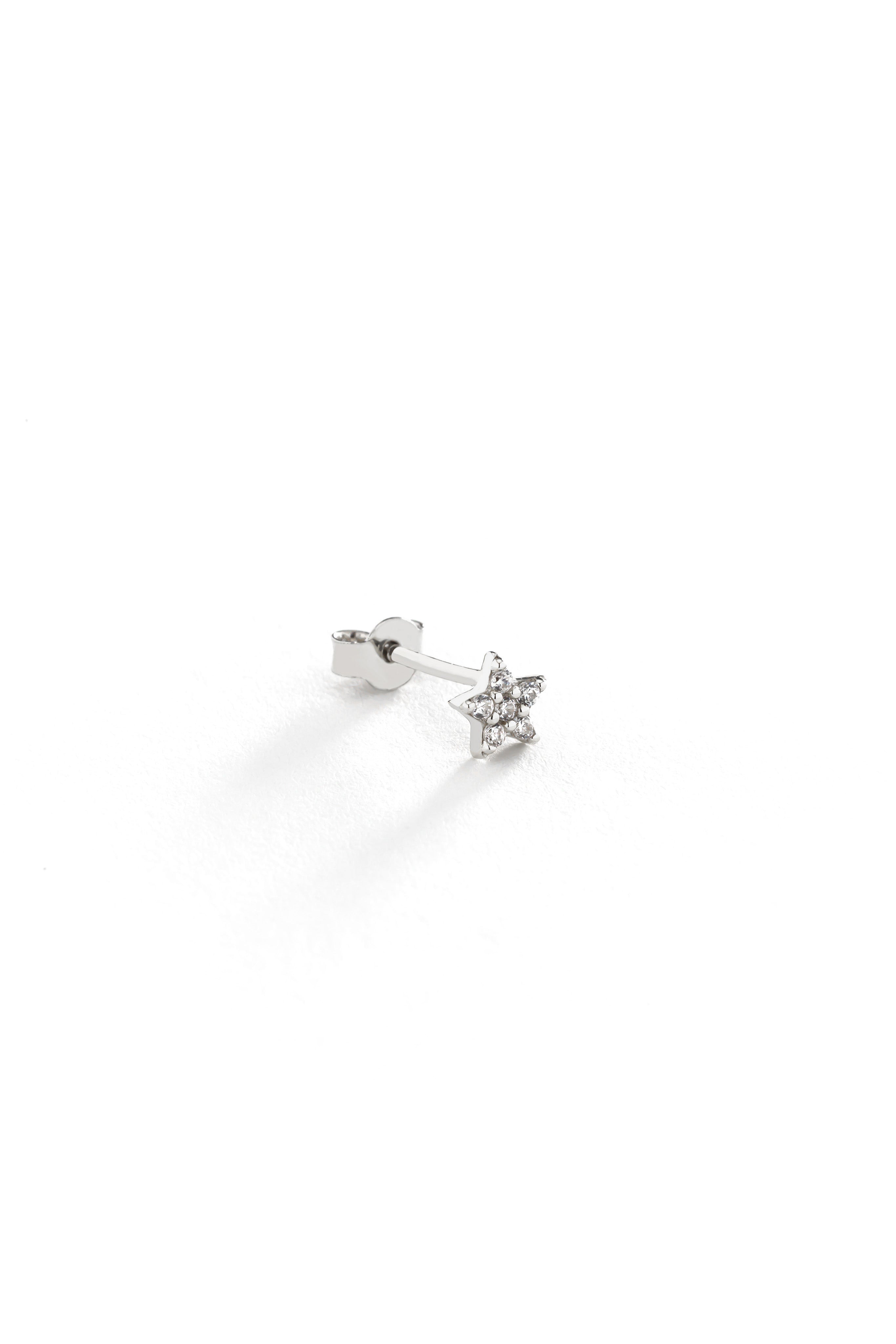 14k Gold Star Earrings