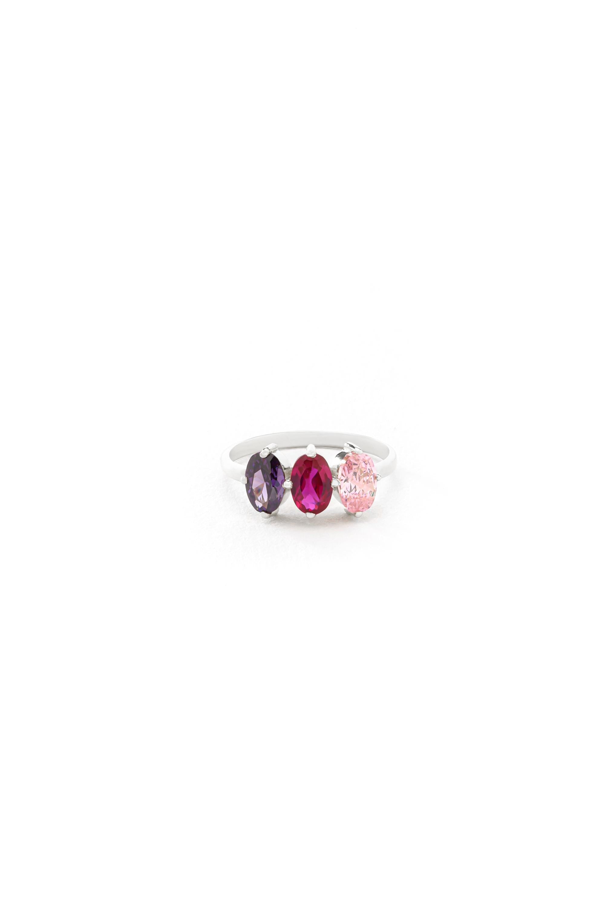 14k Solid Gold Oval Birthstone Ring