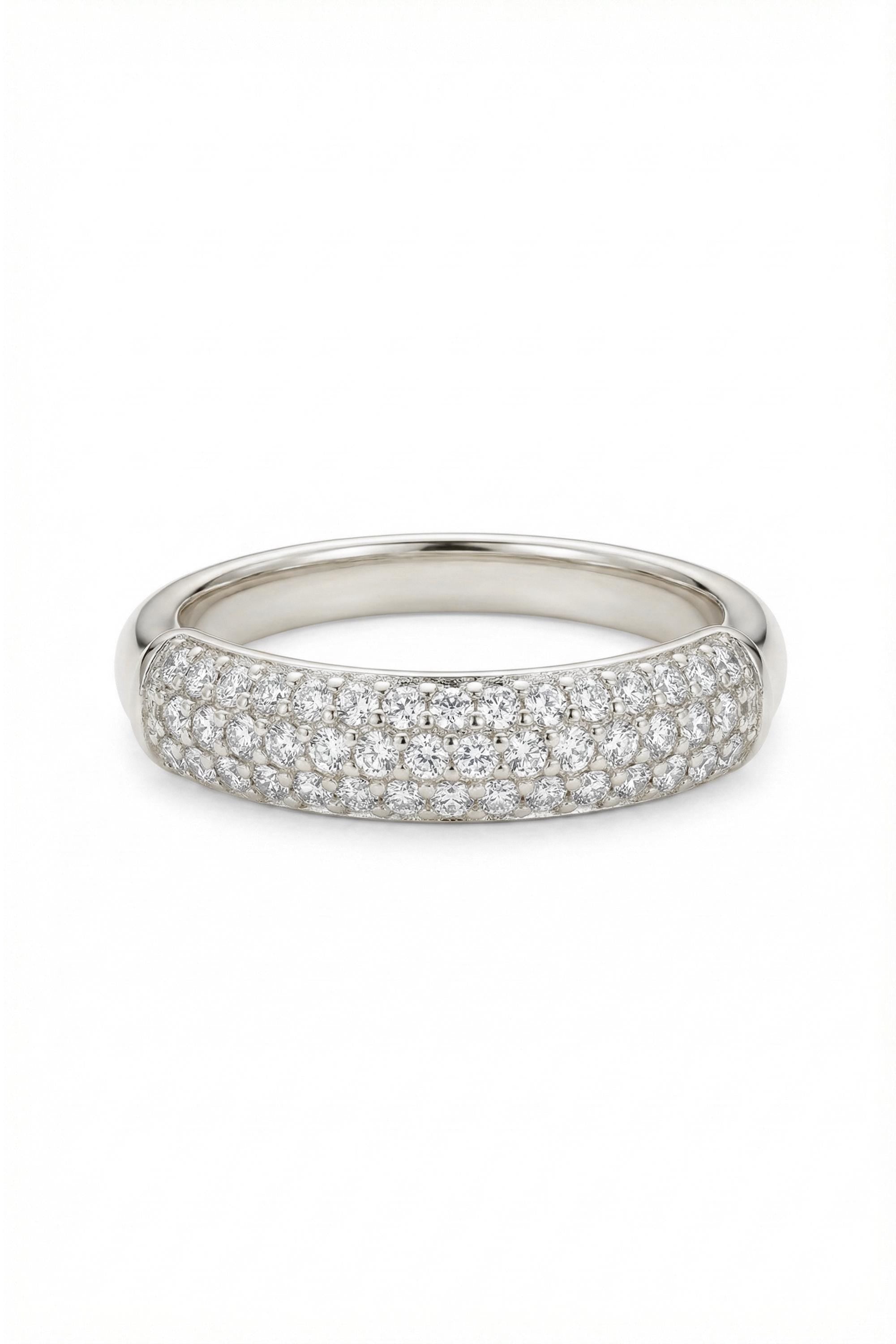14K Pave Gold Ring