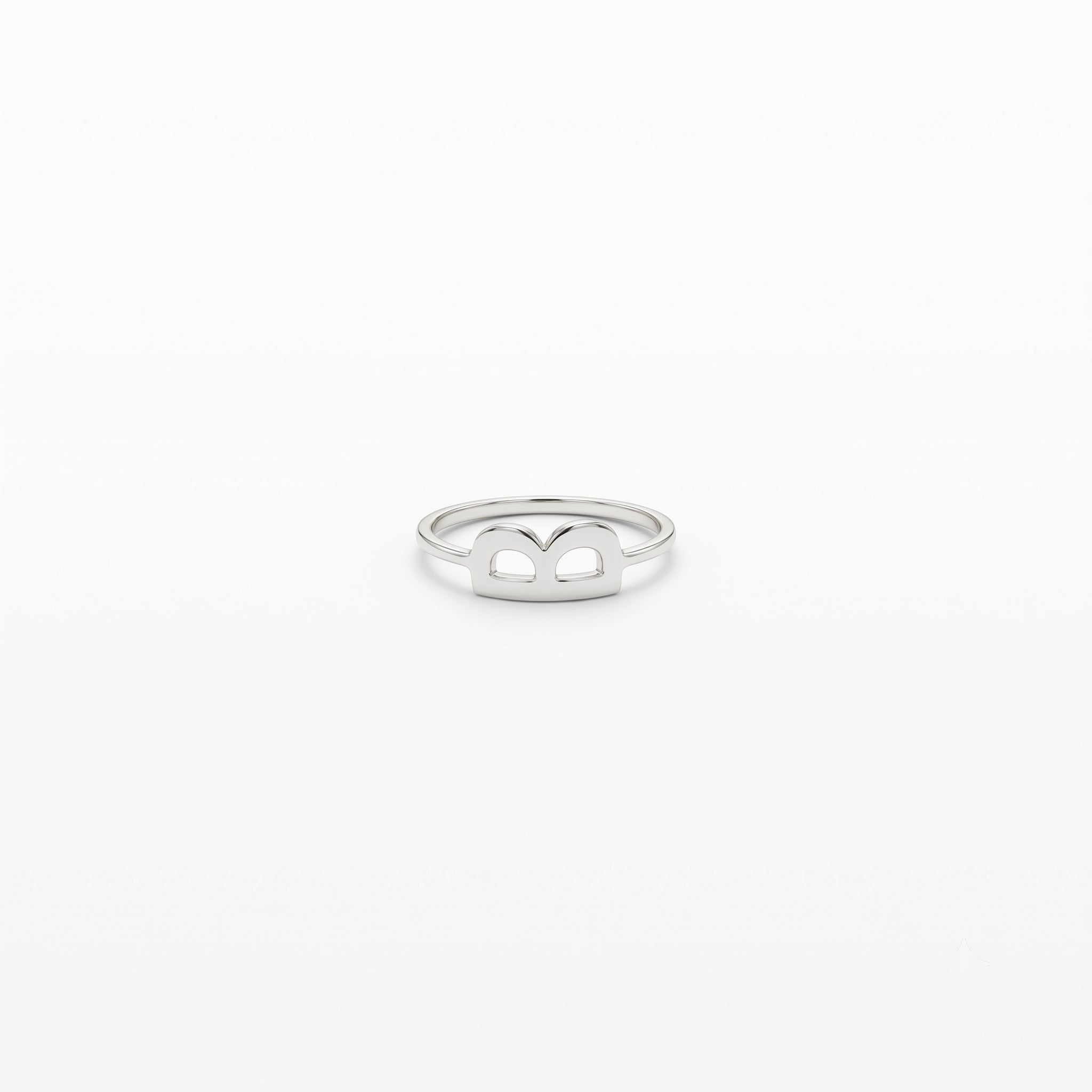 14k Solid Gold Initial Ring