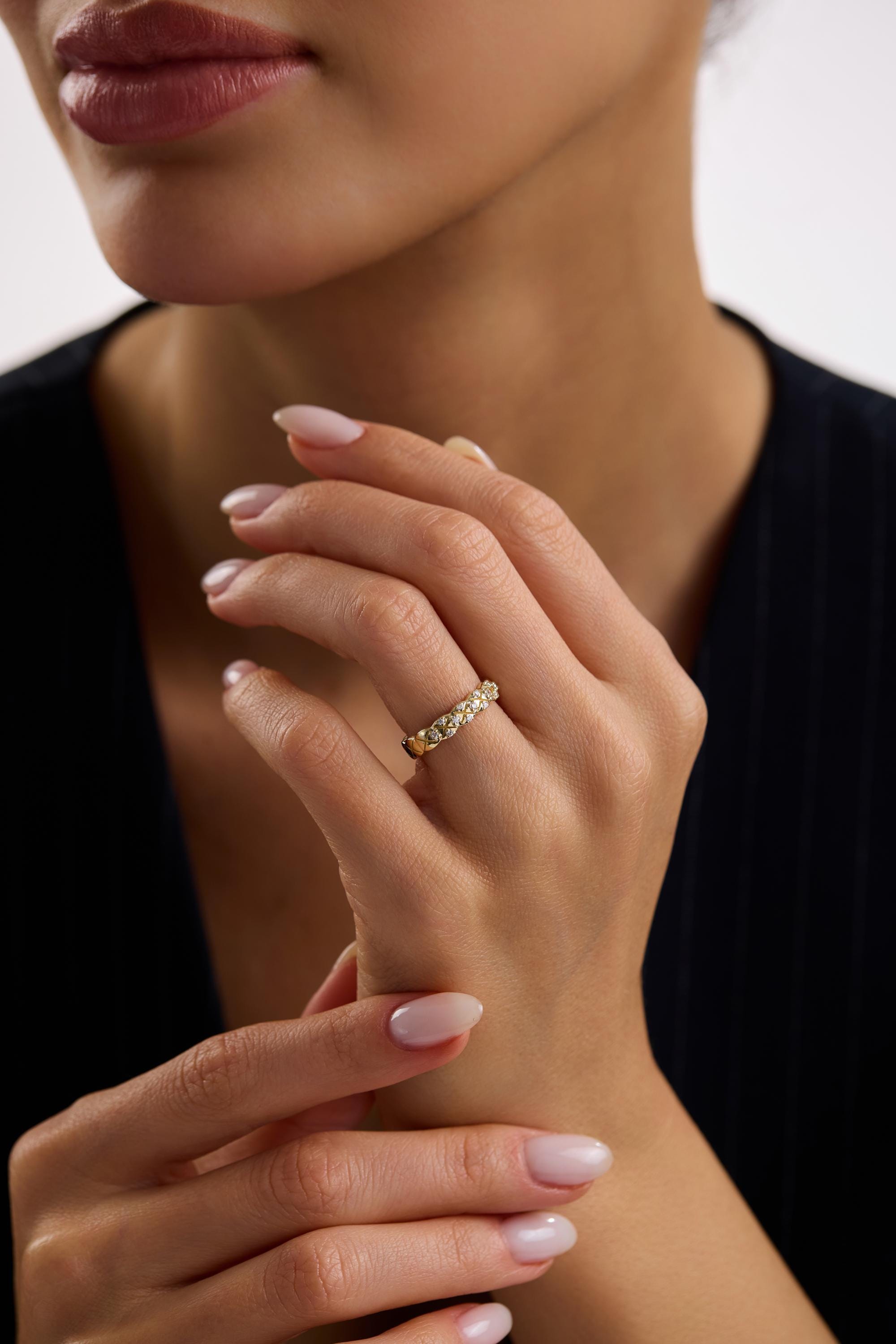 14K Diamond Eternity Ring