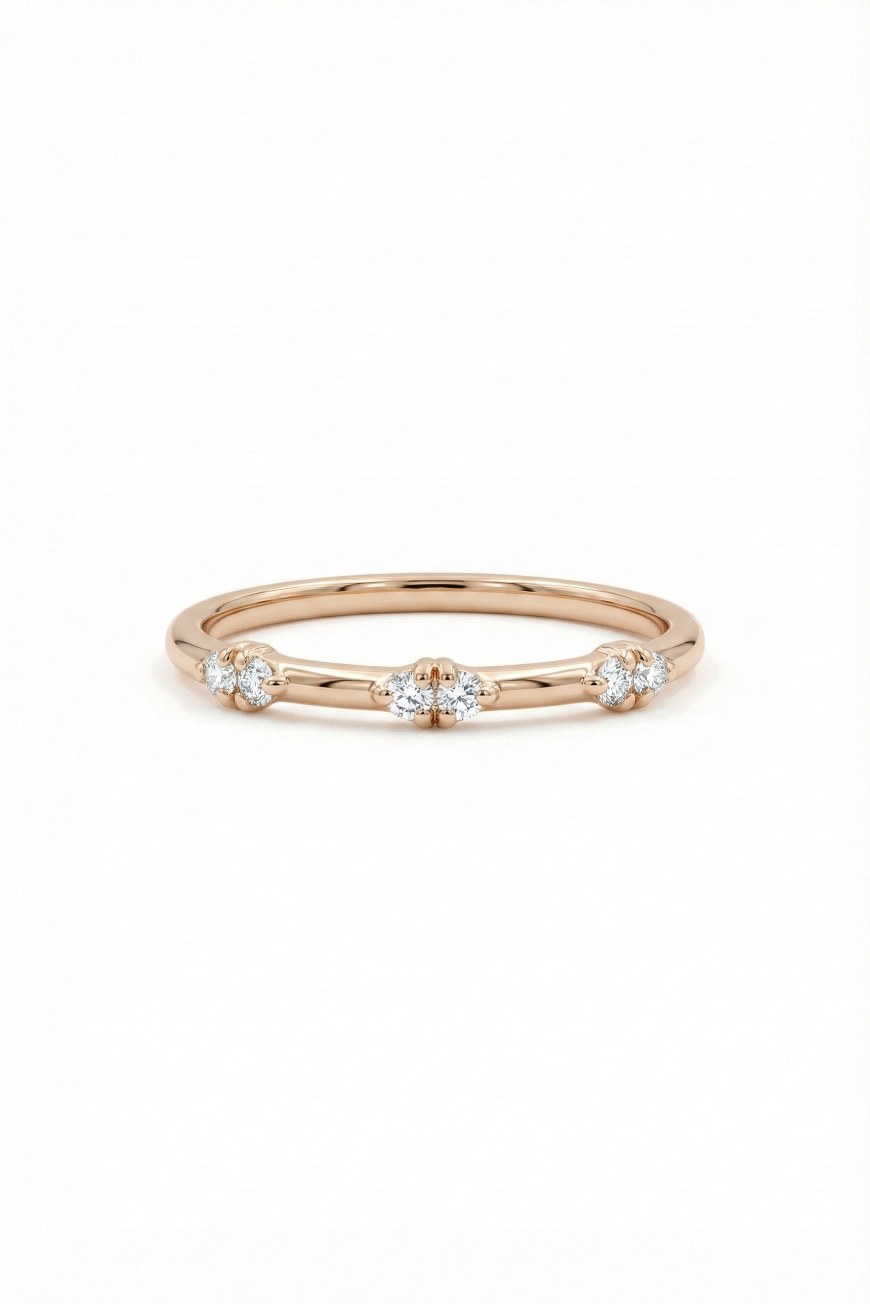 14k Textured Twig Ring