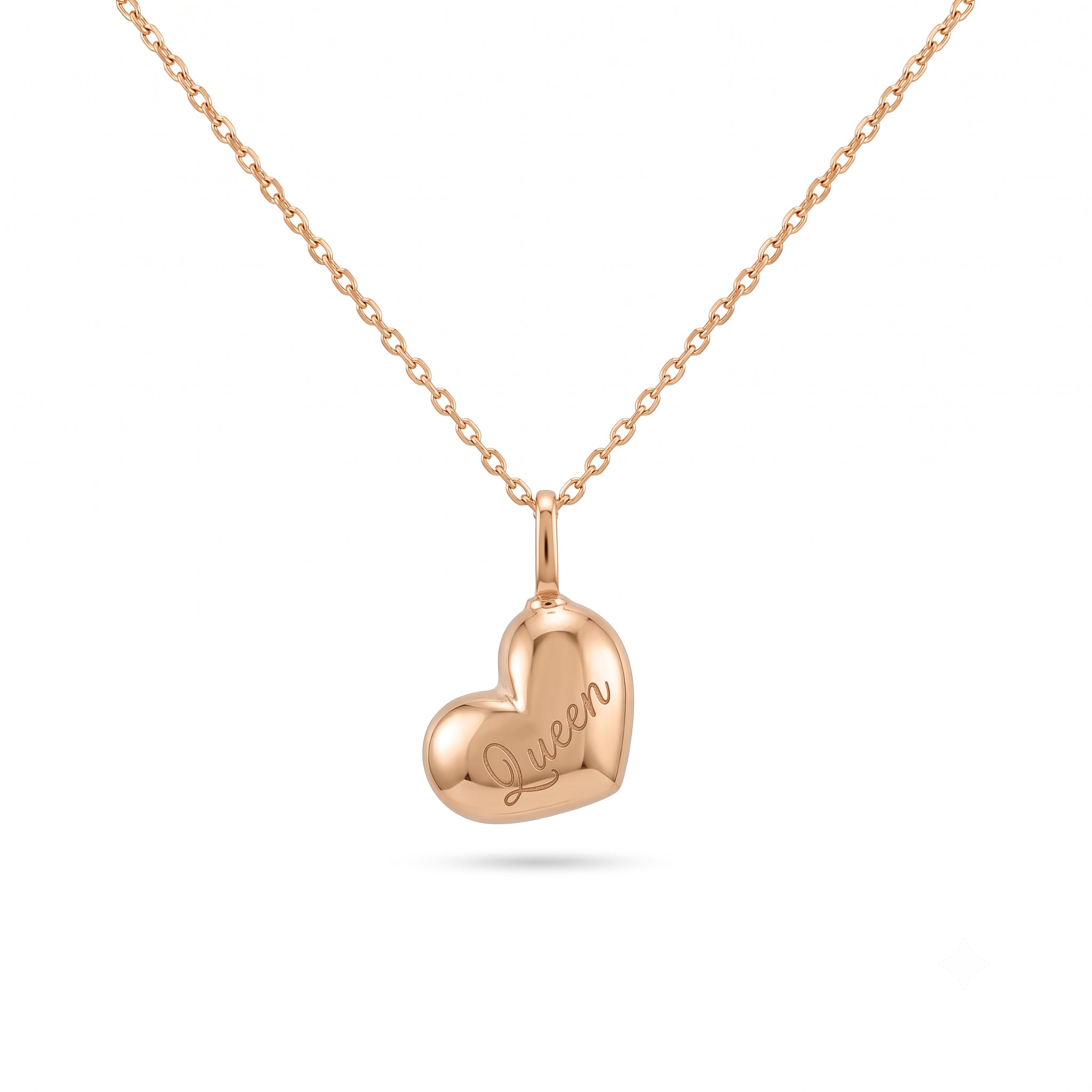 14K Gold Heart Urn Necklace