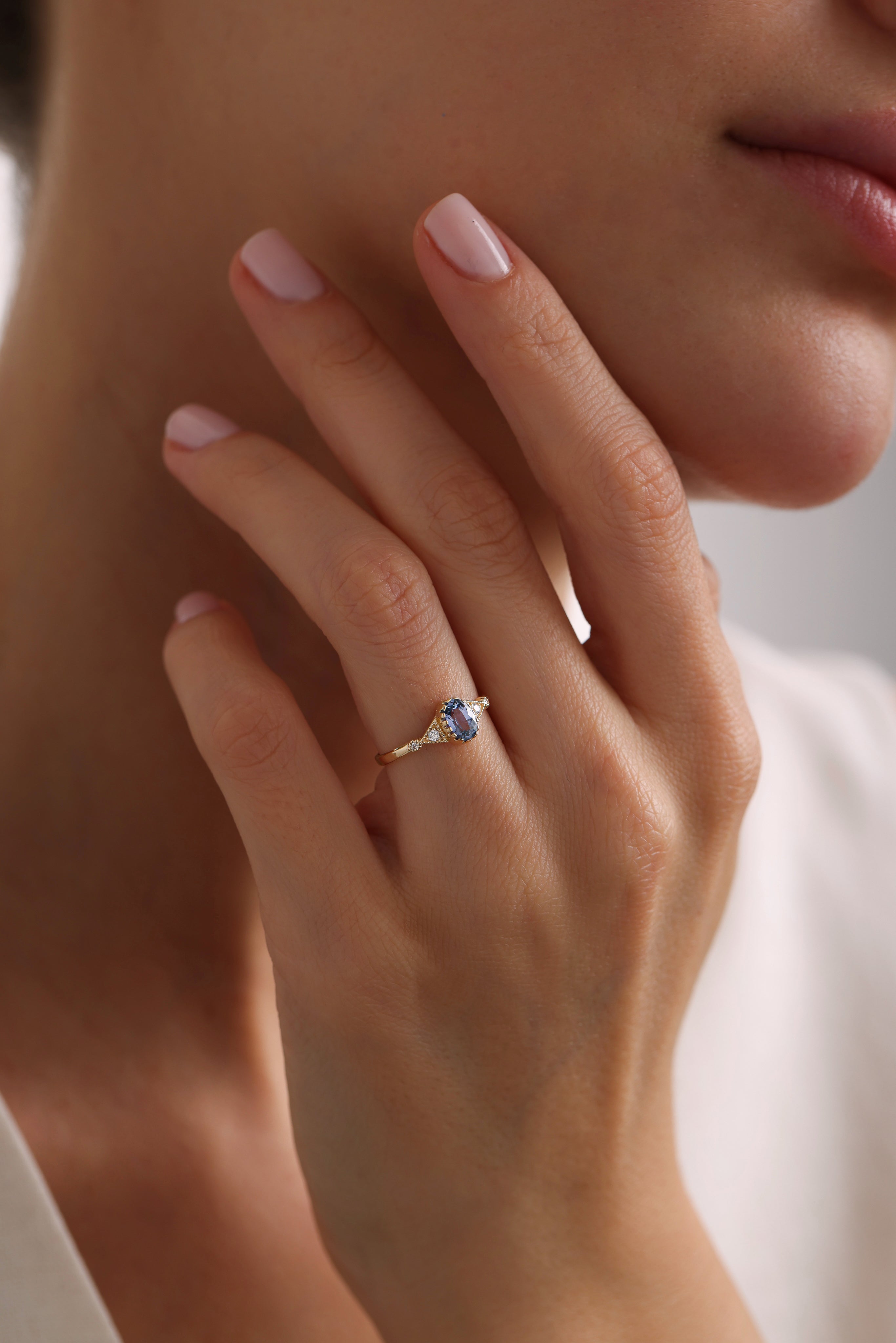 14k Gold Majestic Tanzanite Ring