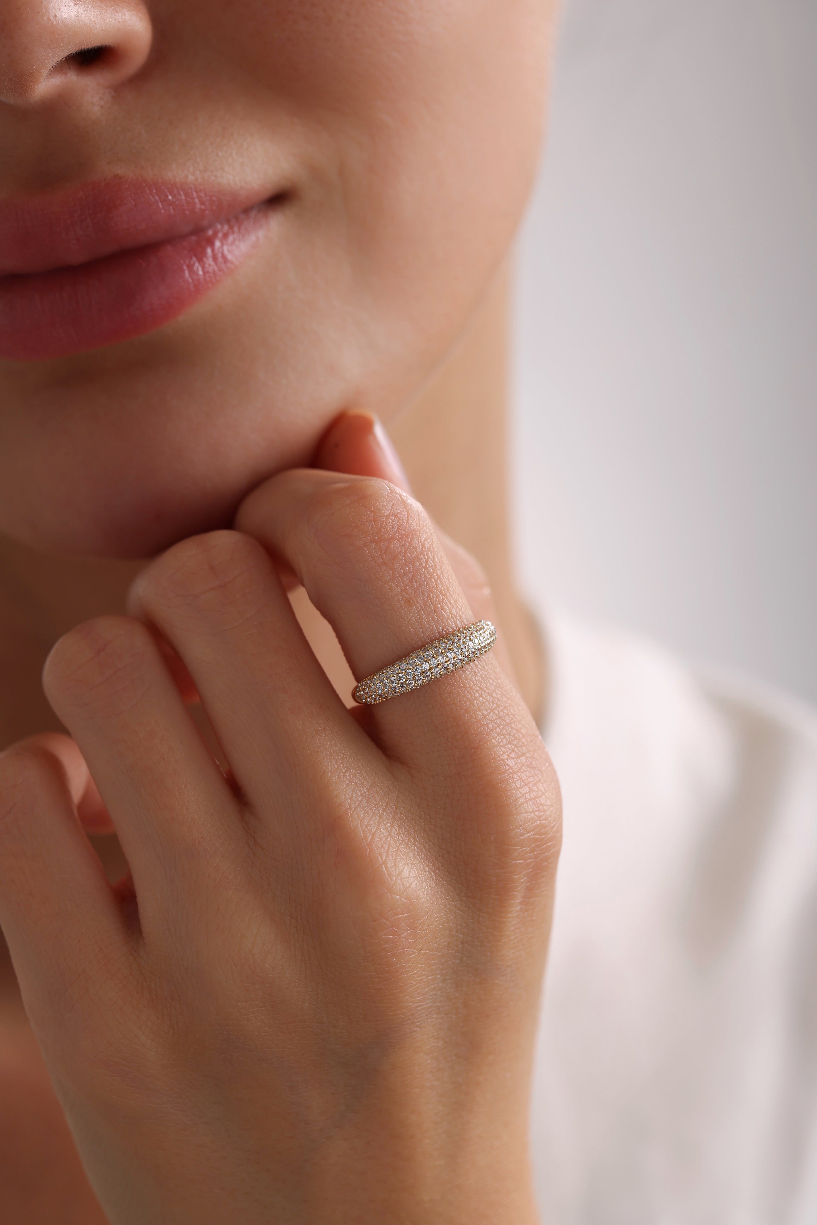 14k Gold Star Serenade Ring