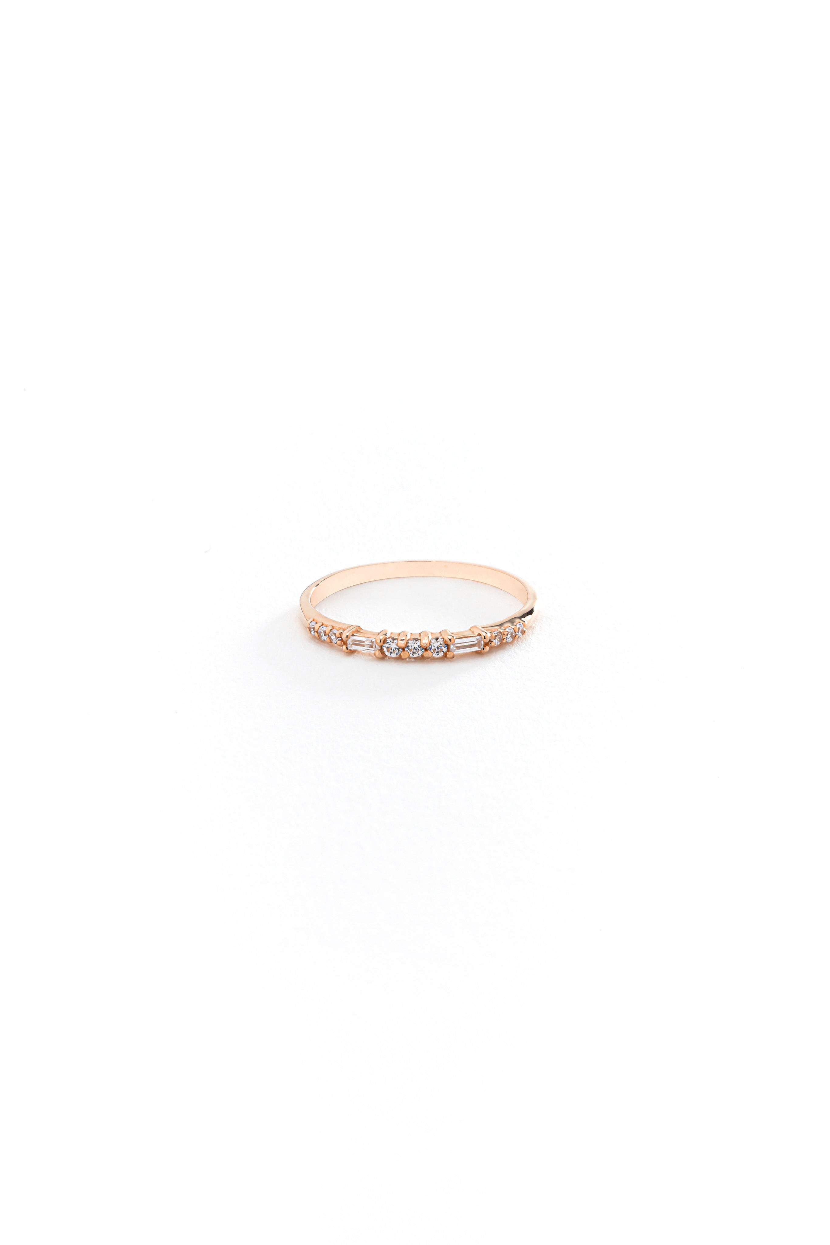 14k Gold Minimal Elegance Ring