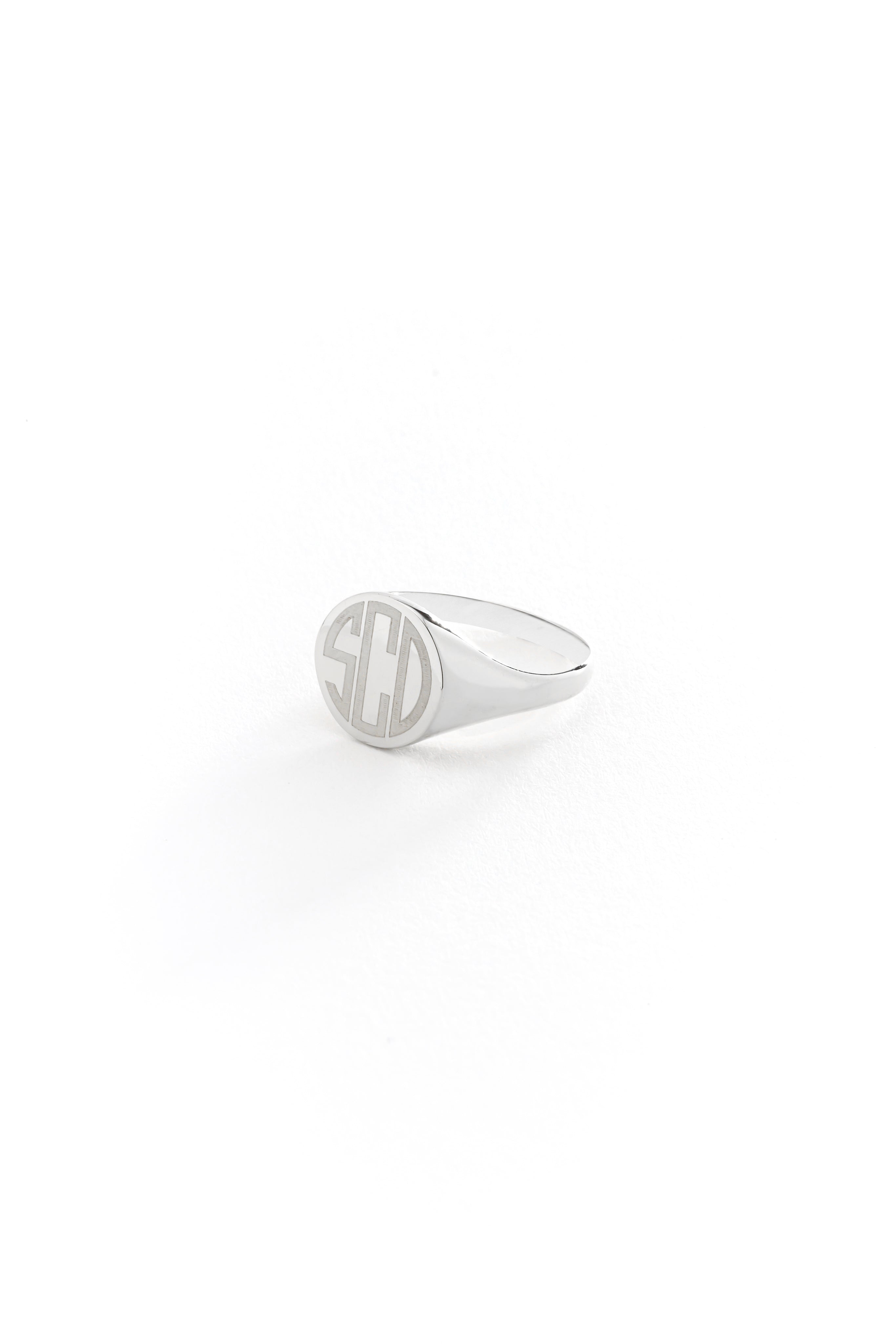 14k Gold Large Signet Ring