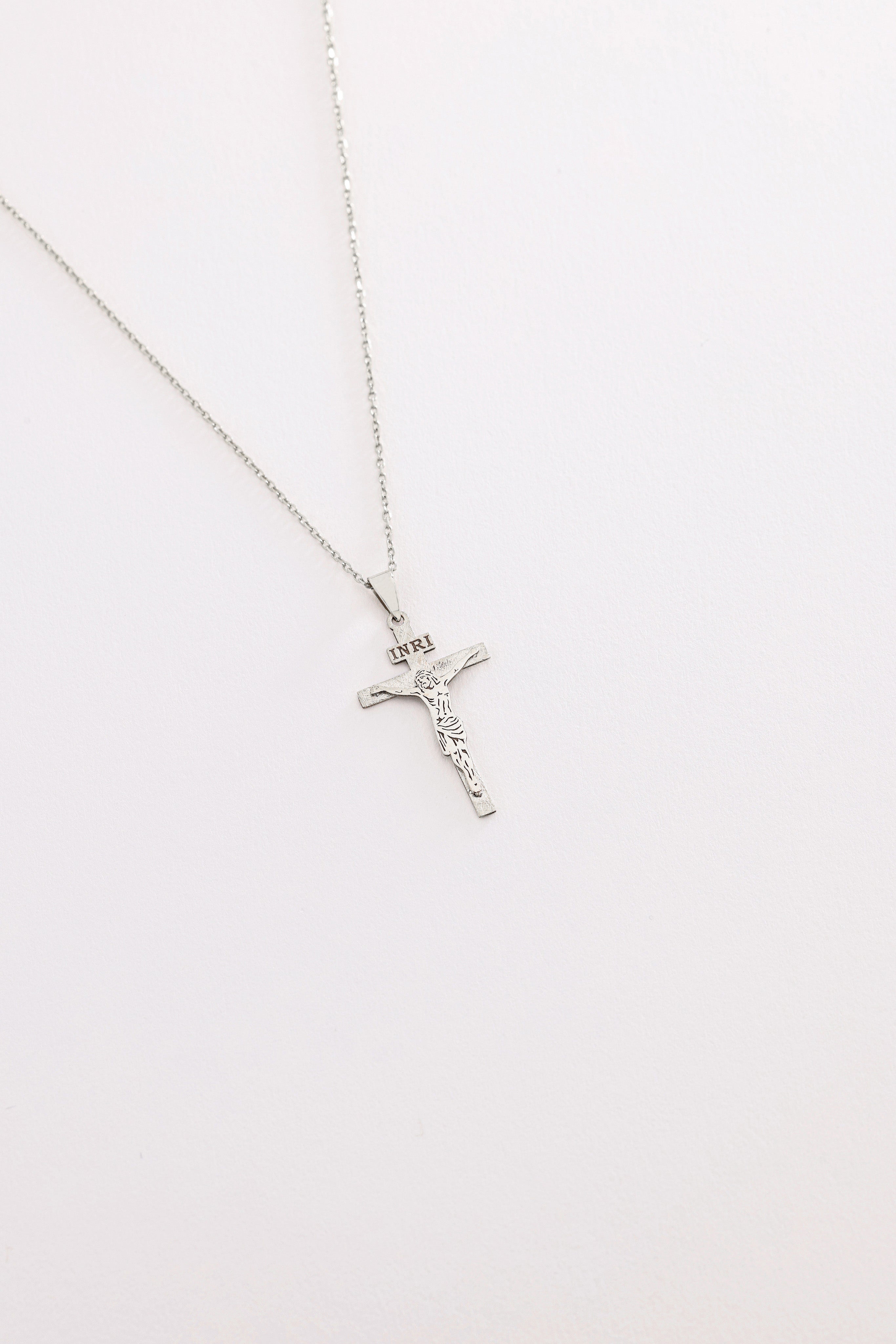 14k Gold Jesus Christ Necklace