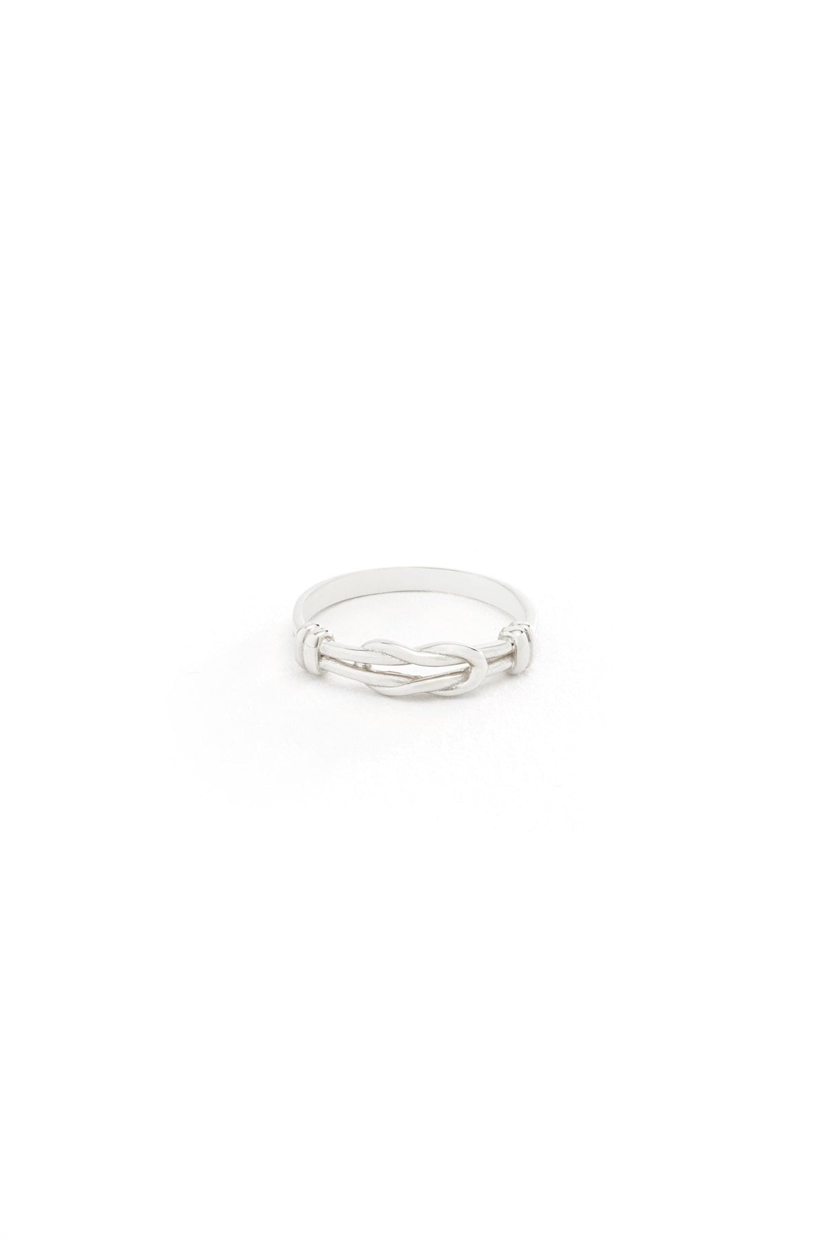 14K Gold Dainty Love Knot Ring