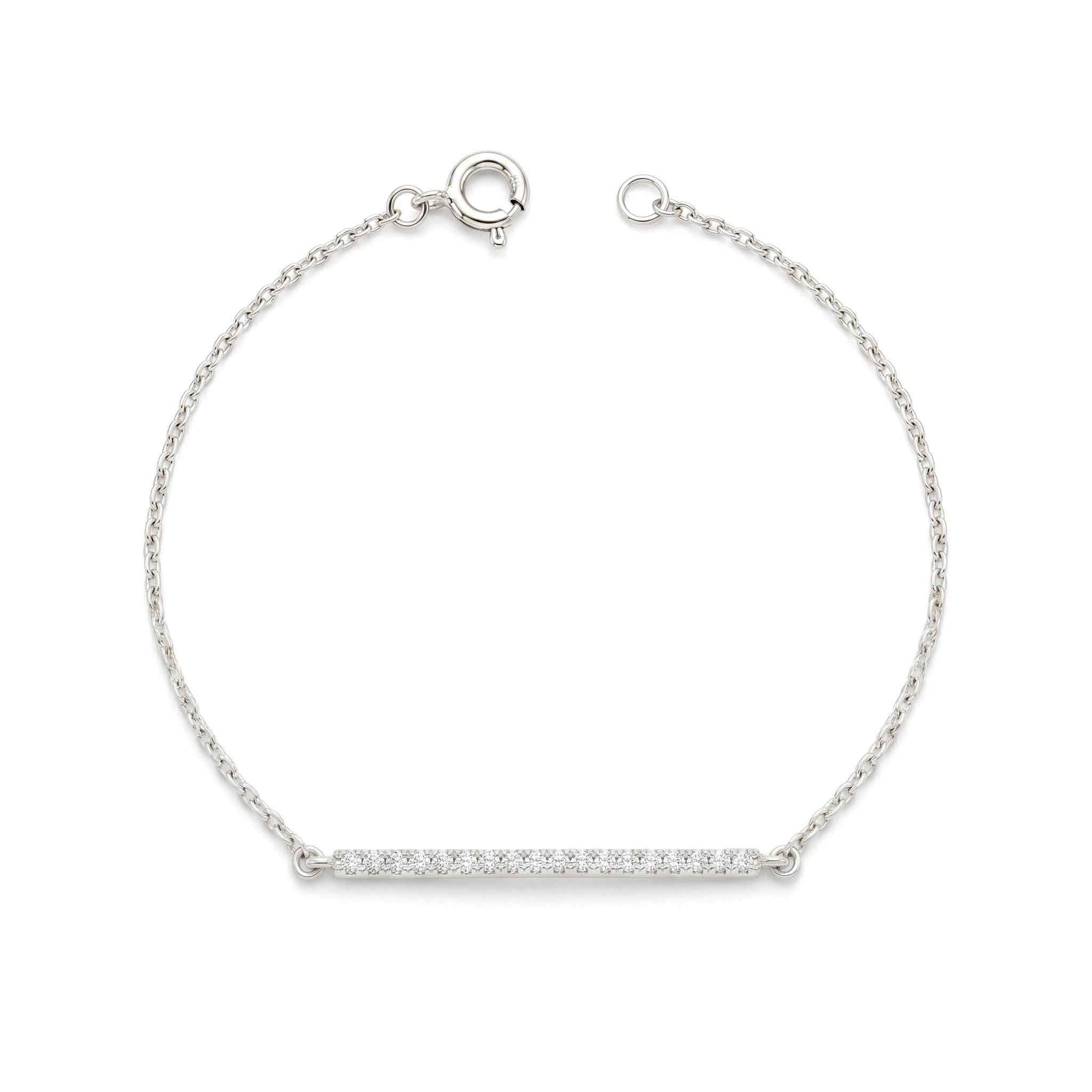 14K Gold Diamond Tennis Bracelet