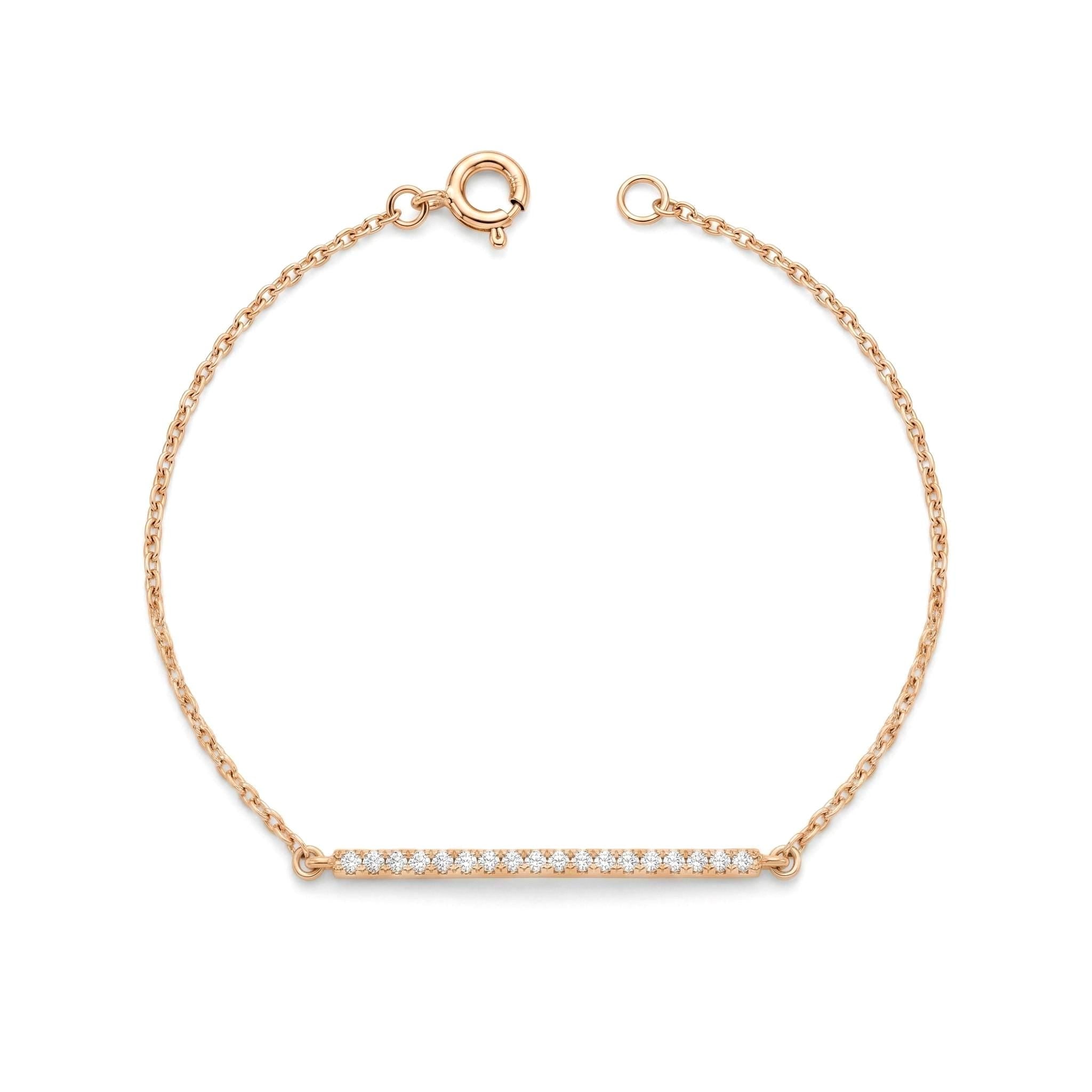 14K Gold Diamond Tennis Bracelet