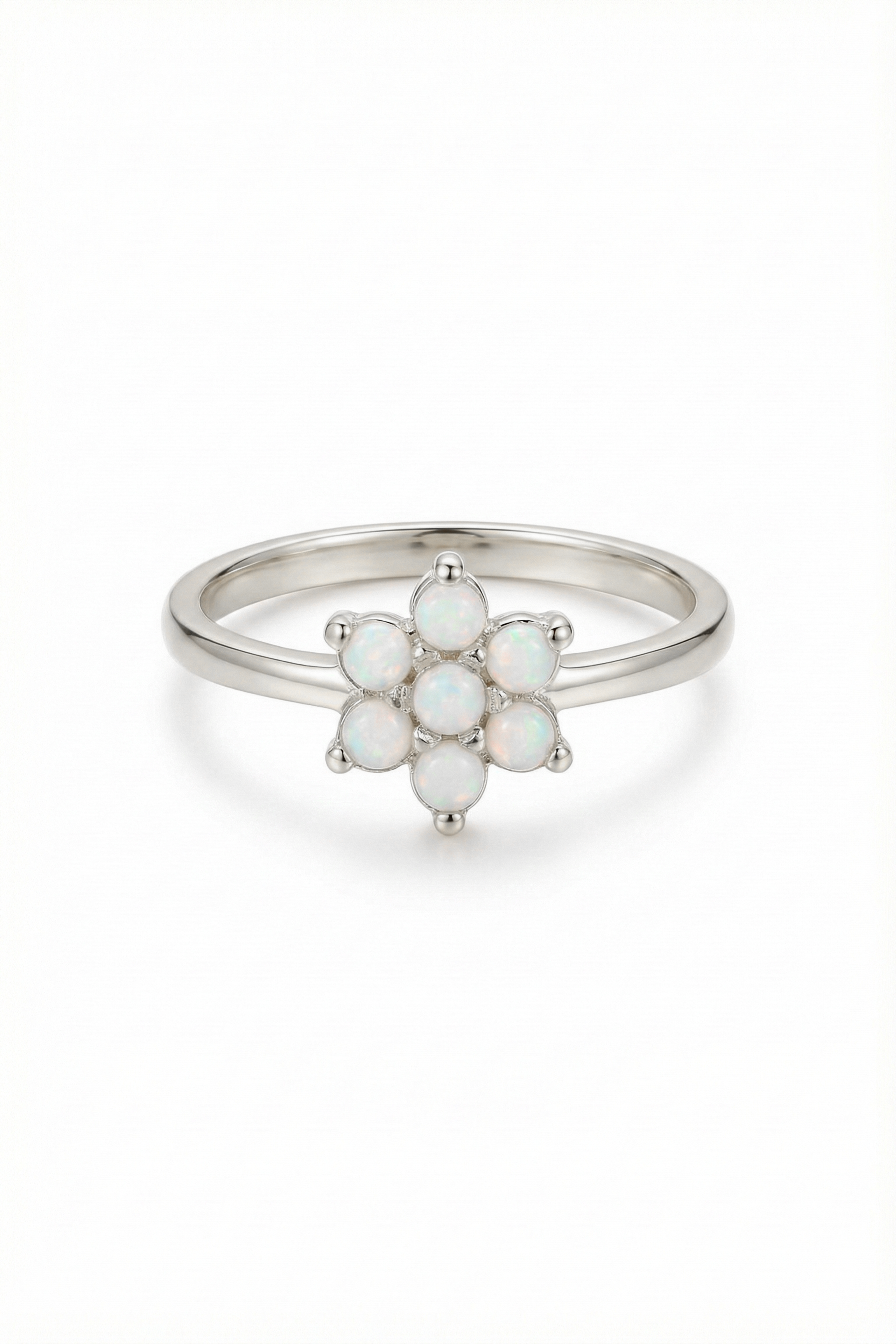 14k Gold Pearl Blossom Ring